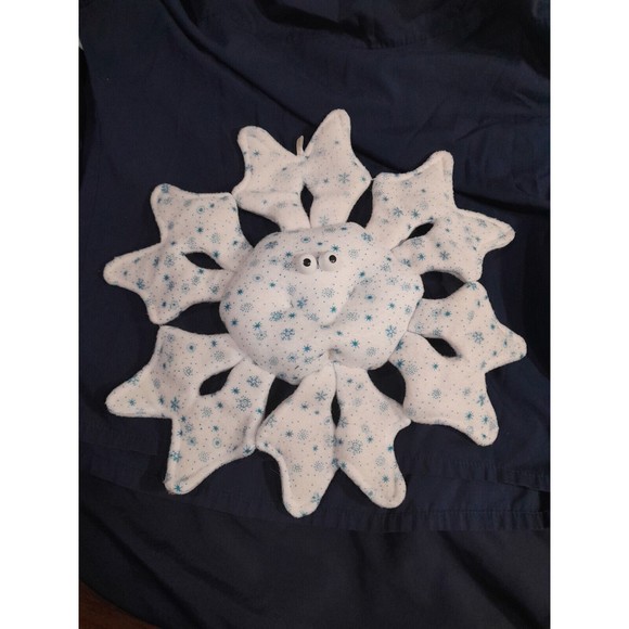 Vintage Sugar Loaf Snowflake Plush, Rare HTF  15 inch - Picture 1 of 4